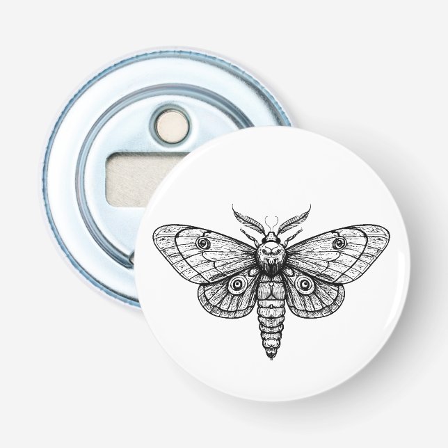 Moth Flaschenöffner (Vorderseite)