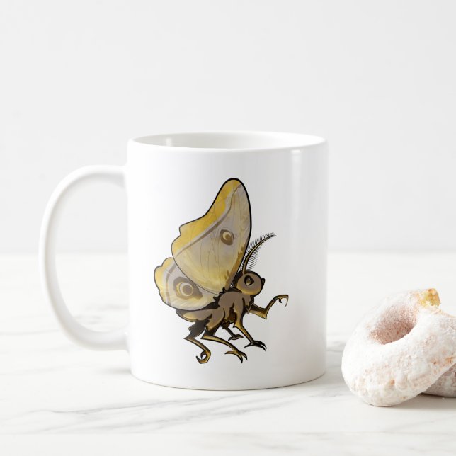 Moth Kaffeetasse (Mit Donut)