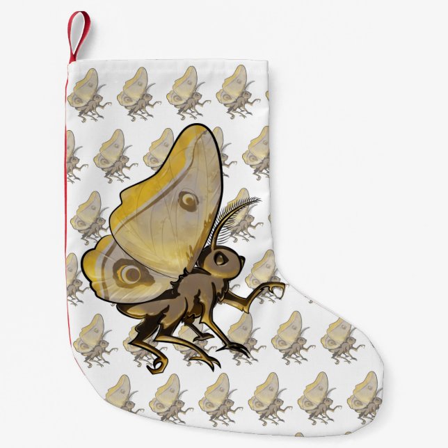 Moth Kleiner Weihnachtsstrumpf (Vorderseite)