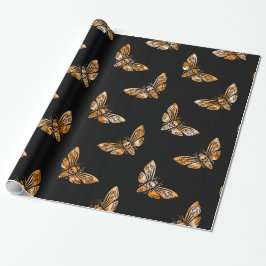 Moth-Muster des Todes Geschenkpapier