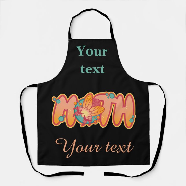 Moth, nachtvlinder,  schürze (Vorderseite)