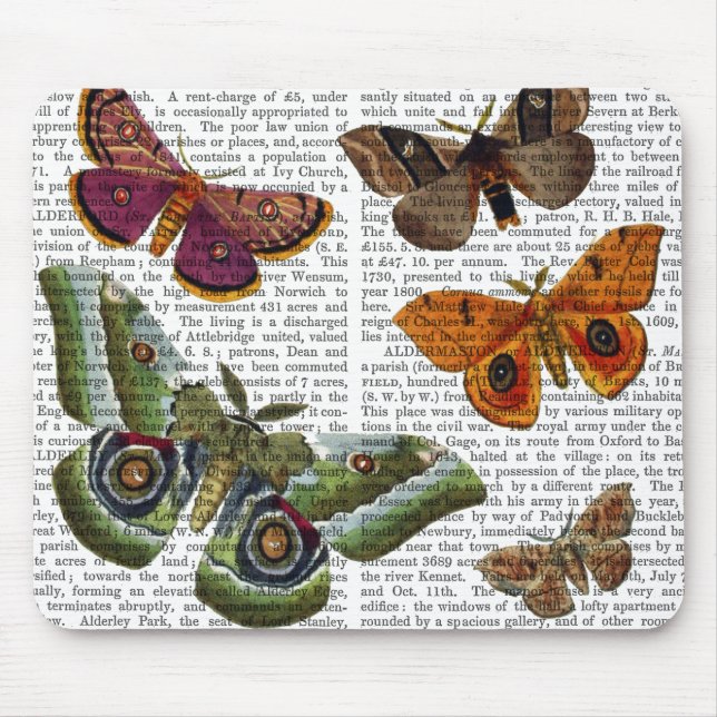 Moth Plate 3 Mousepad (Vorne)
