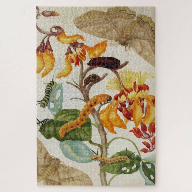 Moth Print Puzzle (Vertikal)