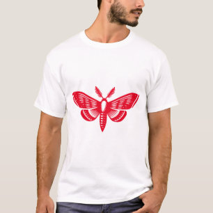 Moth - Red T-Shirt