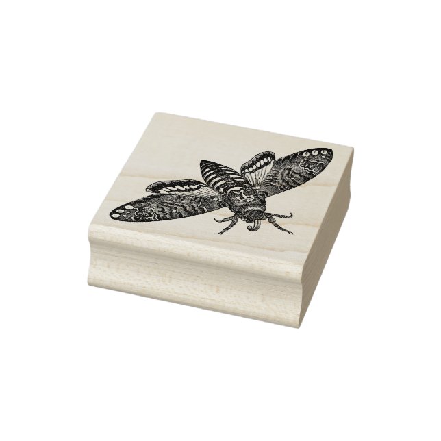 Moth Rubber Briefmarke Gummistempel (Stempel)
