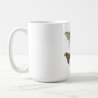 Moth-Sammlung Vintage Entomologie Dark Cottagecore Kaffeetasse