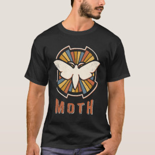 Moth Vintag Classic Retro Animal Liebe T-Shirt