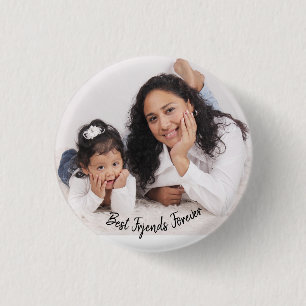 Mother and Daughter Best Friend Forever  Button