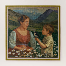 Mother and Son Tranquil Magical Moments Puzzle