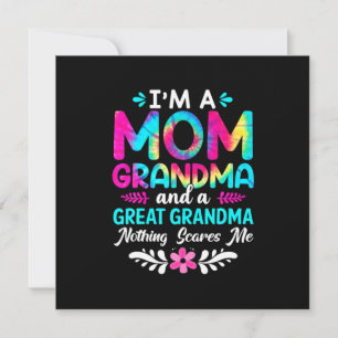 Mother Art   Ich bin eine Mama Ur-Oma Geburtstag Einladung