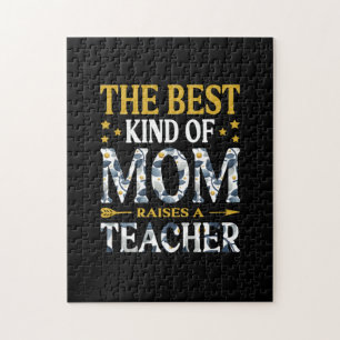 Mother Art The Best Kind Of Mom A Teacher Puzzle