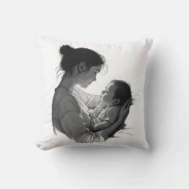 Mother & Baby artwork Kissen