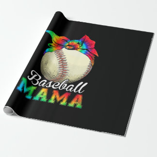 Mother Baseball Mama Birthday Geschenkpapier