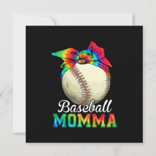Mother Baseball Momma Birthday Feiertagskarte