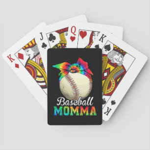 Mother Baseball Momma Birthday Spielkarten