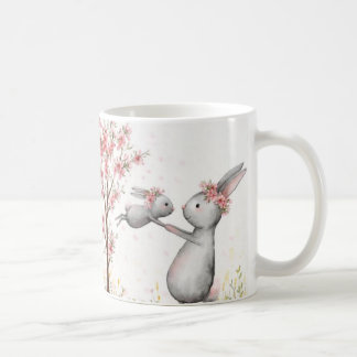 Mother Bunny Love Mug | Whimsical Kind Ones Style Kaffeetasse