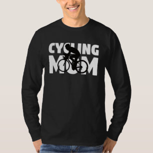 Mother Cycling 'cycling Mama' Funny Mama Cycling T-Shirt