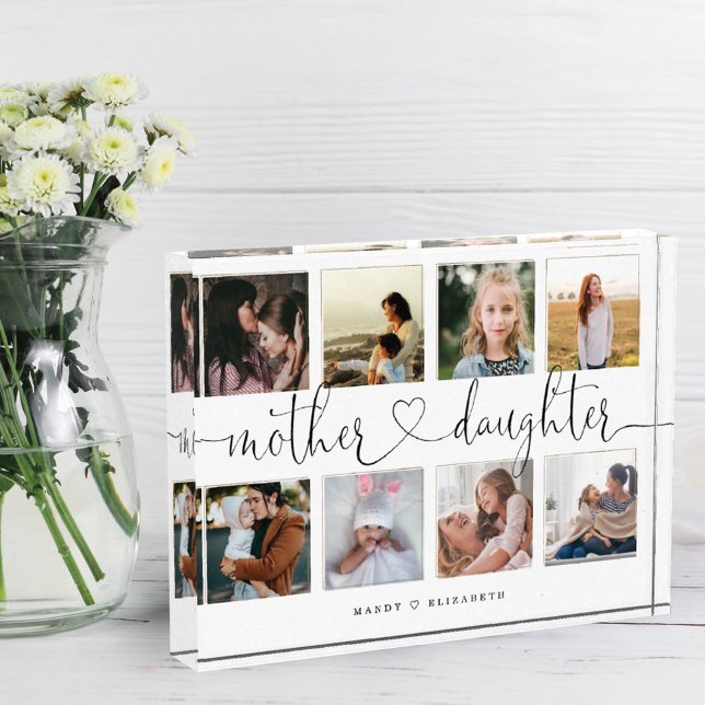 Mother Daughter Heftschrift | Foto Grid Collage (Von Creator hochgeladen)