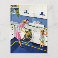 Mother/Daughter Retro Kitchen #2