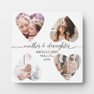 Mother Daughter Script-Liebe Keepake Gift Collage Fotoplatte