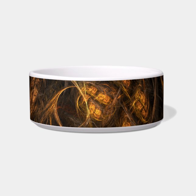 Mother Earth Abstrakt Art Cat Bowl Napf (Vorderseite)
