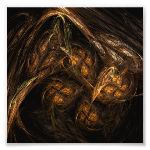 Mother Earth Abstrakt Art Foto Print