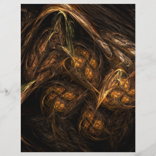 Mother Earth Abstrakt Art Letterhead (Vorderseite)