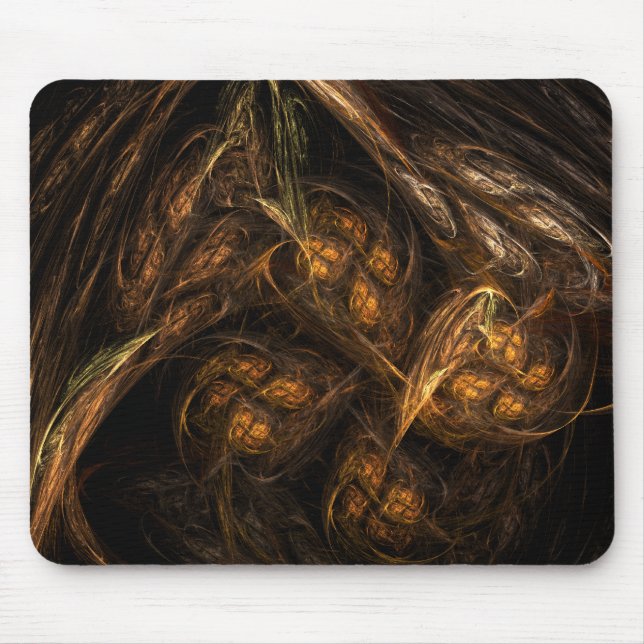 Mother Earth Abstrakt Art Mousepad (Vorne)