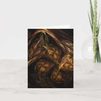Mother Earth Abstrakt Art Note Card Karte