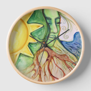 Mother Earth Gaia Goddess Uhr