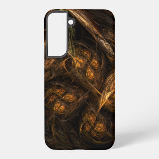 Mother Earth Moderne abstrakte Kunst Goldene Frakt Samsung Galaxy Hülle