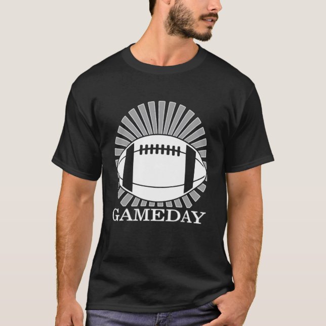Mother Game Day Mom Football Mom Ball Sports Socce T-Shirt (Vorderseite)