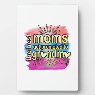 Mother Gift Best Mamas erhalten Werbung für Oma Fotoplatte