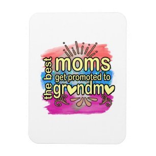 Mother Gift Best Mamas erhalten Werbung für Oma Magnet