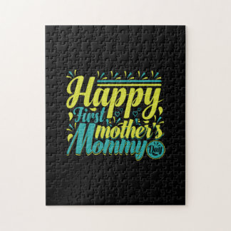Mother Gift Happy First Mommy Day Puzzle