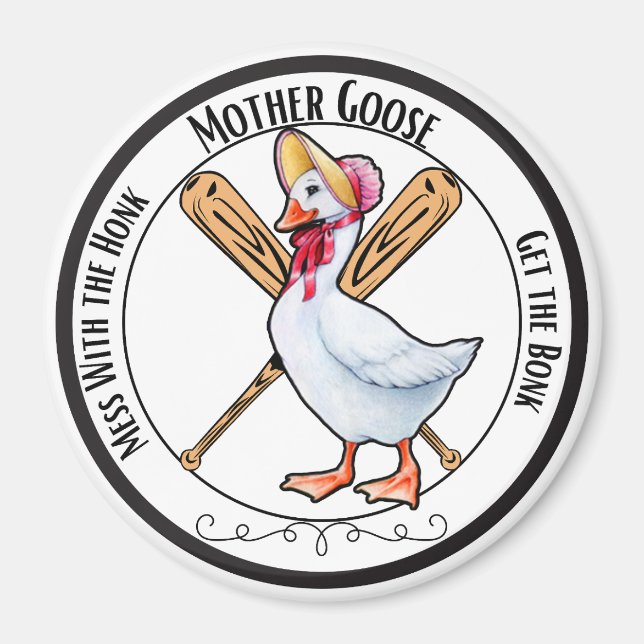 Mother Goose Magnet (Vorne)