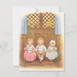 Mother Goose Vintage-Kinderreim Einladung