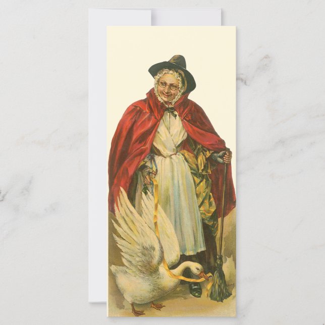 Mother Goose Vintages Viktorianisch Story Book Ein (Vorderseite)