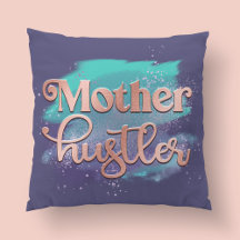 Mother Hustler Trendy Rose Gold Mama Typografie