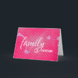 mother-in-law polka dot birthday karte<br><div class="desc">Birthday for mother-in-law on bright pink and white polka dot background</div>
