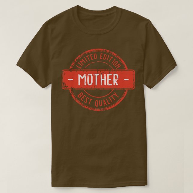 Mother Limited Edition Retro Best Quality T-Shirt (Design vorne)