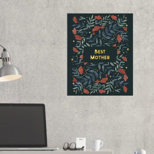 Mother Magical Vintag Garden Mother Day Foliendrucke