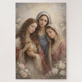 Mother Mary, Mary Magdalene, Mary of Bethany Faith Puzzle