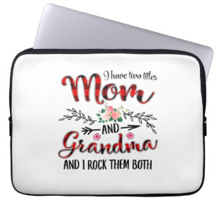 Mother Mom And Grandma Birthday Laptopschutzhülle