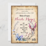 Mother of Dragons 16 . Geburtstag Einladung<br><div class="desc">Diese einmalige Einladung im mittelalterlichen Stil ist der perfekte Start für eine epische 16 . Geburtstag Geburtstagsfeier! Ideal für Drachenliebhaber!</div>