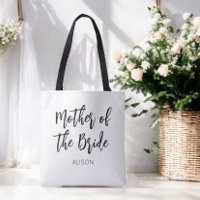 Mother of the Bride Black White Wedding 