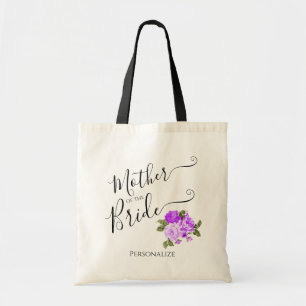 Mother of the Bride - Bridal Party - Purple Tote B Tragetasche