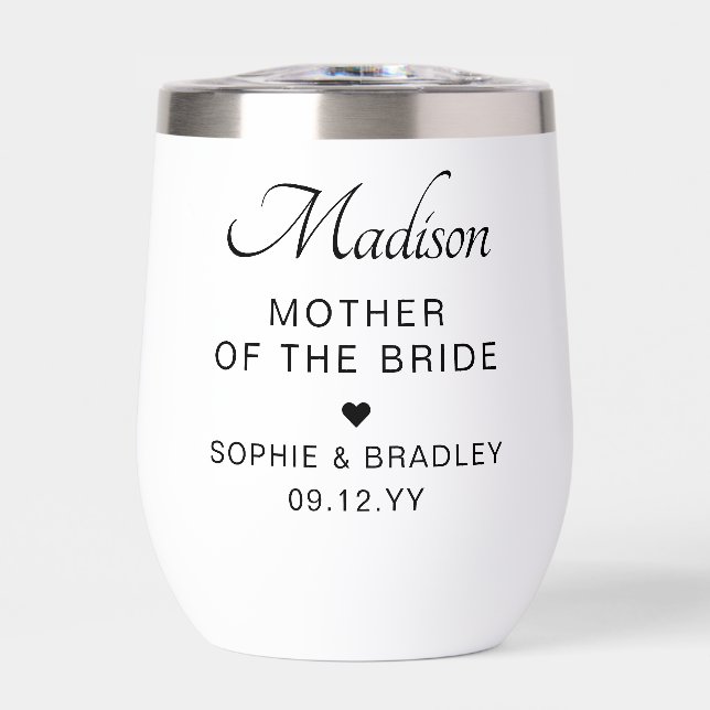 Mother of the Bride Custom Personalised Wedding (Vorderseite)