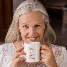 Mother of the Bride Pink Peony Wedding Kaffeetasse