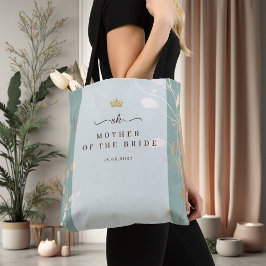 Mother of the Bride Tote | Sage Green & Gold